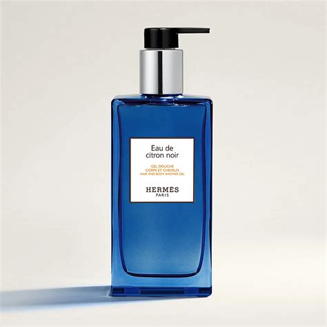 HERMÈS Eau de Citron Noir Hair & Body Shower Gel, 6.7